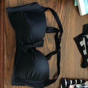 Torrid Black Bikini Top